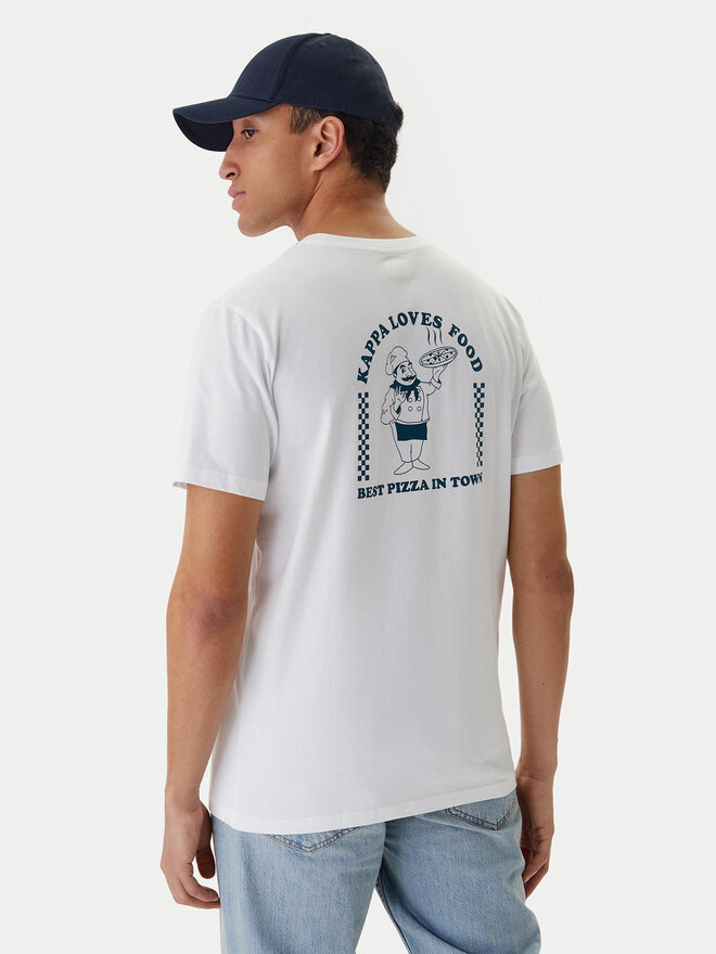 Kappa Kappa T-Shirt Ichico 37276JW Weiß Regular Fit