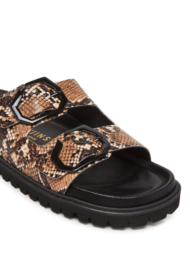 Genuins Чехли Genuins Galia Vegan G106282 Кафяв
