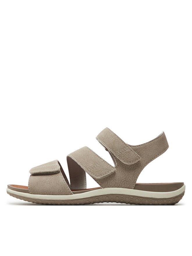 Geox Sandały Geox D Sandal Vega D35R6A 000EK C5004 Beżowy