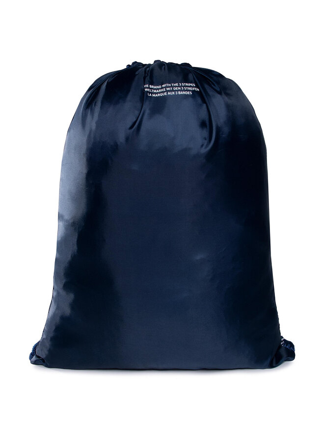 Sac a dos adidas Gymsack Trefoil BK6727 Bleu marine chaussures