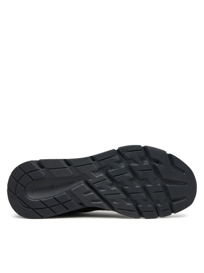 Tommy Hilfiger Zapatillas Tommy Hilfiger Modern Comfort Run Mix FM0FM05471 Negro