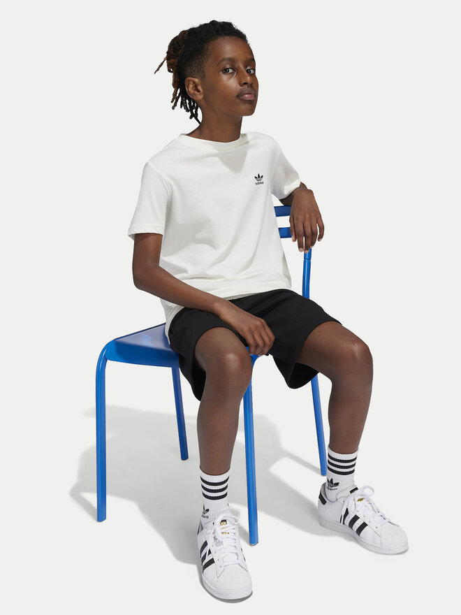 adidas adidas Marškinėliai IX5266 Écru Regular Fit