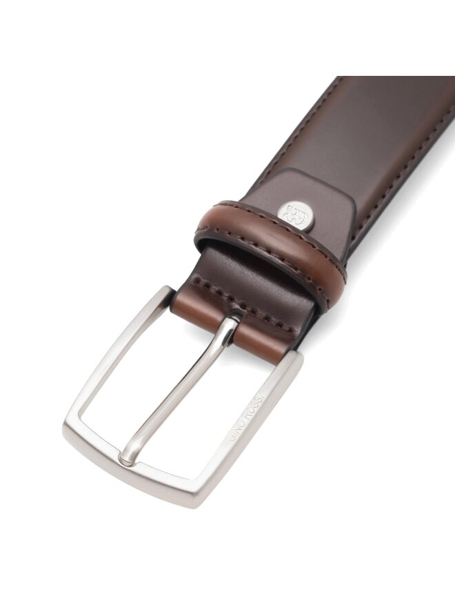 Gino Rossi Cinturón para hombre Gino Rossi 3M2-001-AW23 Marrón