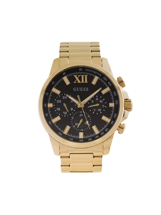 Guess Ročna ura Guess Walker GW0900G3 Zlata