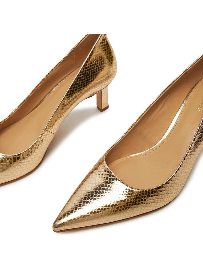 MICHAEL Michael Kors Scarpe stiletto MICHAEL Michael Kors Amara Kitten Pump 40T4AMMP1M Oro
