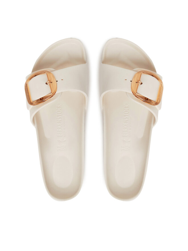 Birkenstock Шльопанці Birkenstock Madrid Big Buckle Eva 1029633 Écru