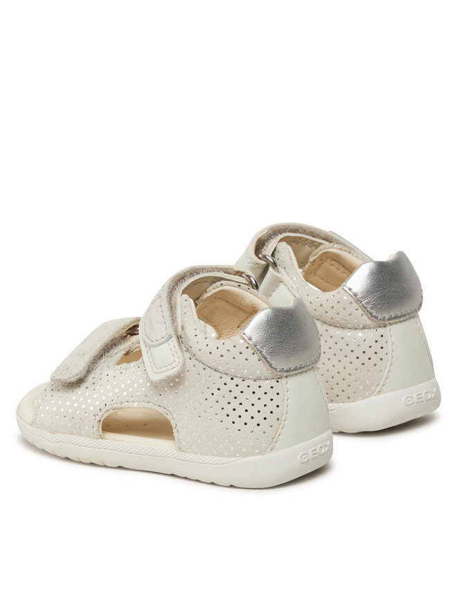 Geox Sandale Geox B Sandal Macchia Gir B254WA 00754 C1Q1N Srebrna
