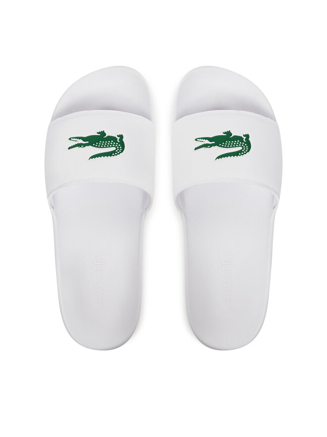 Lacoste Nazouváky Lacoste Serve Sliders 7-49CMA0041 Bílá