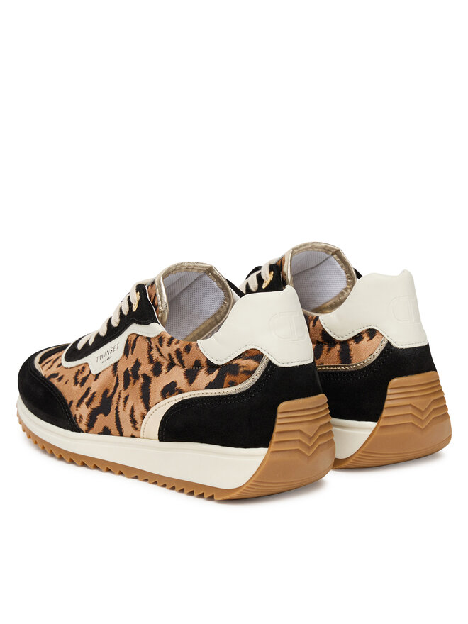 TWINSET Сникърси TWINSET 252TCP028 Кафяв