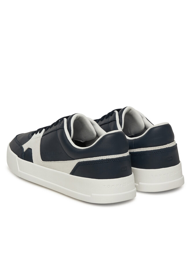 Tommy Hilfiger Sneakers Tommy Hilfiger Th Court Craft Mix FM0FM05654 Dunkelblau