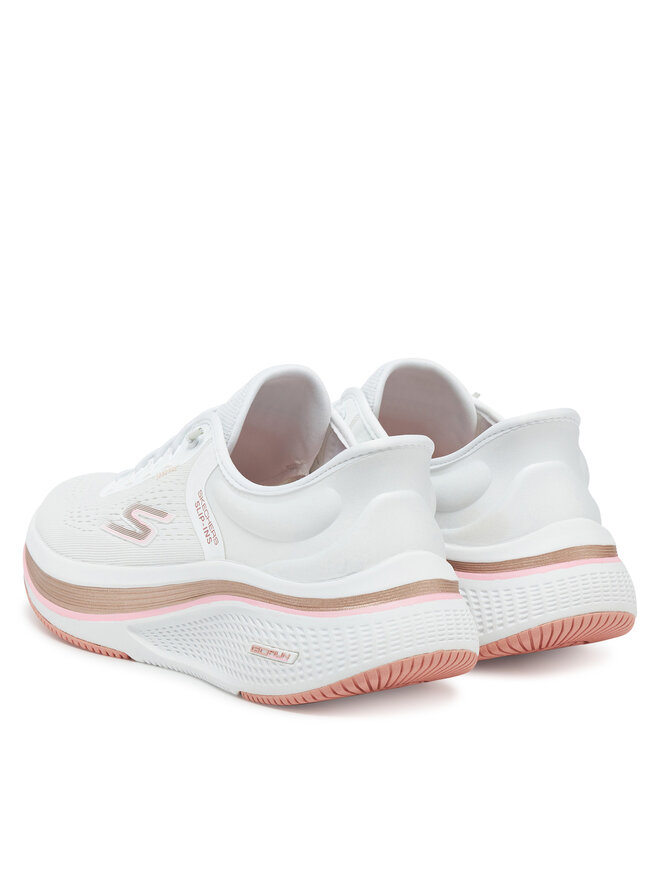 Skechers Scarpe running Skechers Go Run Elevate 2.0-Banyan 129006/WPK Bianco