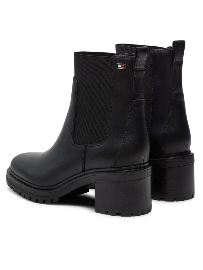 Tommy Hilfiger Ghete Jodhpur Tommy Hilfiger FW0FW08163 Negru