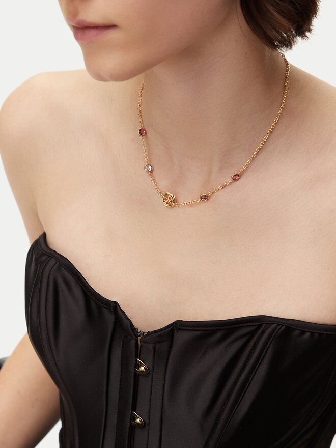 Guess Колие Guess JUBN05 097JW Златист