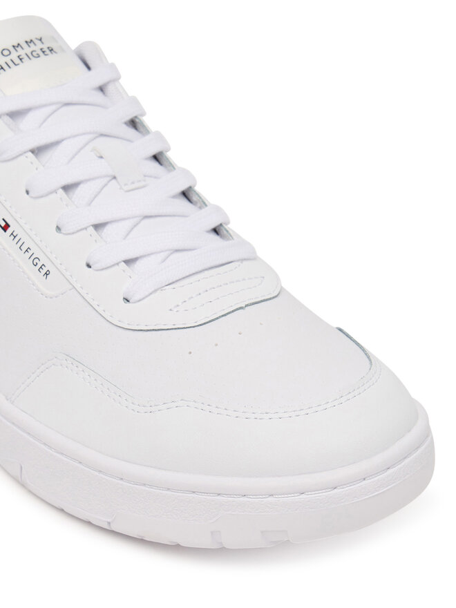 Tommy Hilfiger Sneakers Tommy Hilfiger Th Basket Core Leather FM0FM05927 Weiß
