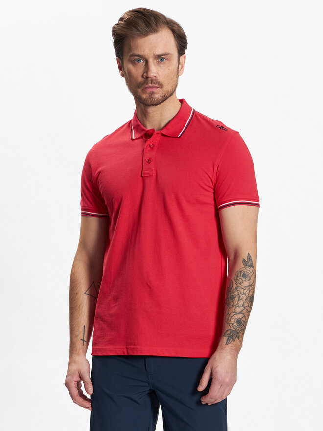 CMP CMP Pólóing 39D8367 Piros Regular Fit