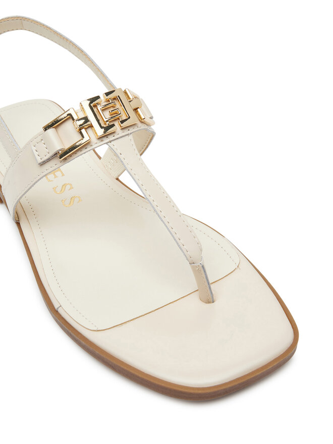 Guess Sandały Guess FLJREL LEA21 Beżowy
