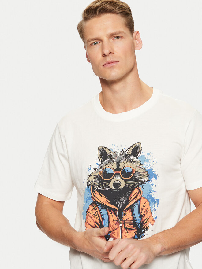 Blend Blend T-Shirt 20717754 Λευκό Regular Fit