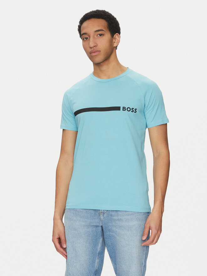 BOSS BOSS Camiseta 50517970 Azul Slim Fit