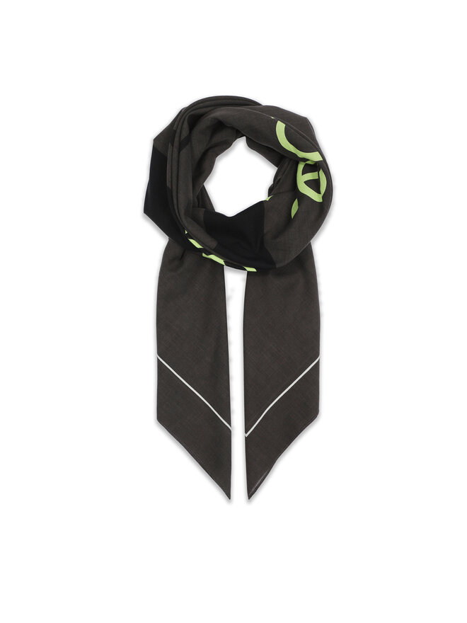 Calvin Klein Foulard Calvin Klein Monologo K60K611981 Marrone
