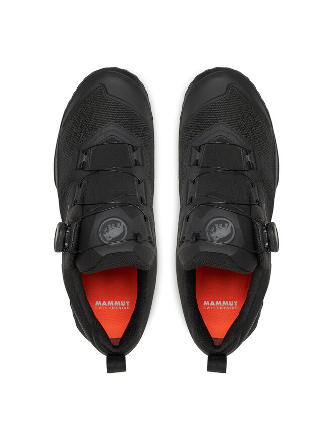 Mammut Трекінгові черевики Mammut Ducan Boa Low Gtx GORE-TEX 3030-04401-0001 Чорний
