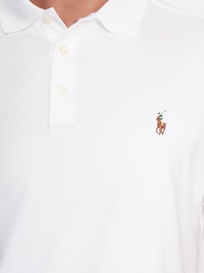 Polo Ralph Lauren Polo Ralph Lauren Poloshirt 710713130003 Weiß Custom Slim Fit