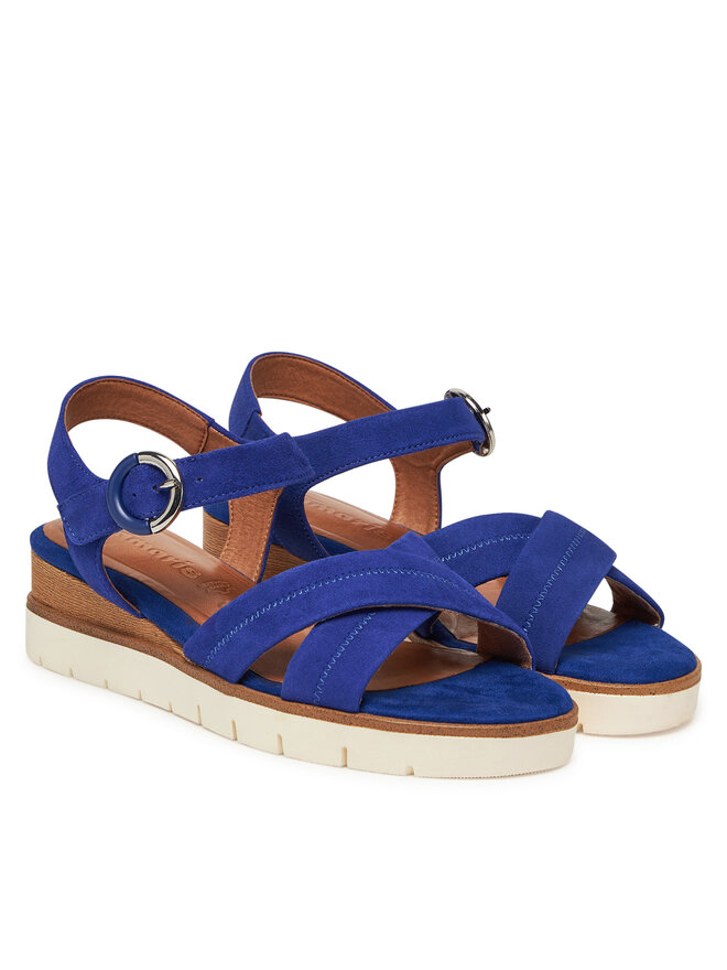 Tamaris Sandały Tamaris 1-28202-42 Niebieski