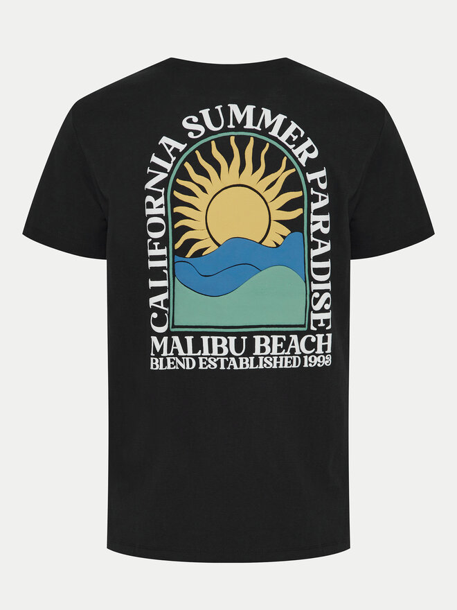 Blend Blend Camiseta 20716481 Negro Regular Fit