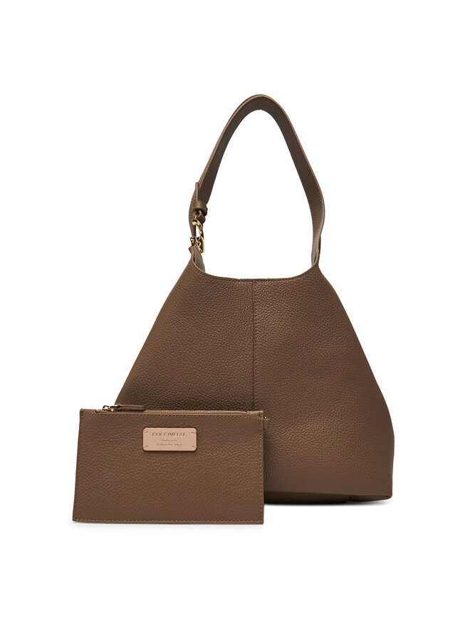 Coccinelle Сумка Coccinelle Hand Grained L E1 SHA 11 02 01 Бежевий