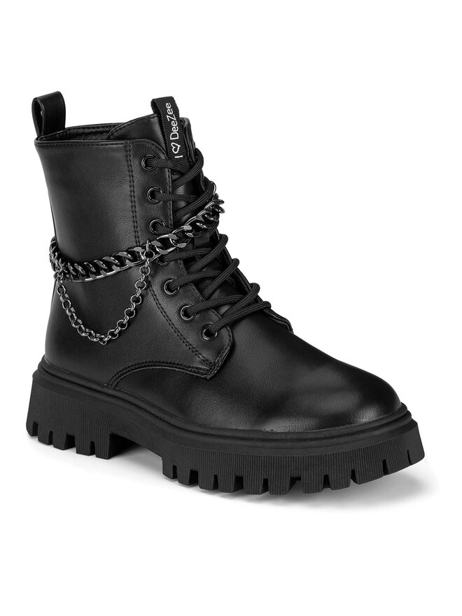 DeeZee Schnürschuhe DeeZee CYING-131804 Schwarz