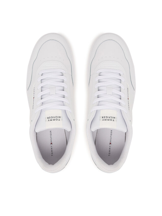 Tommy Hilfiger Sneakers Tommy Hilfiger Th Basket Core Leather FM0FM05927 Weiß
