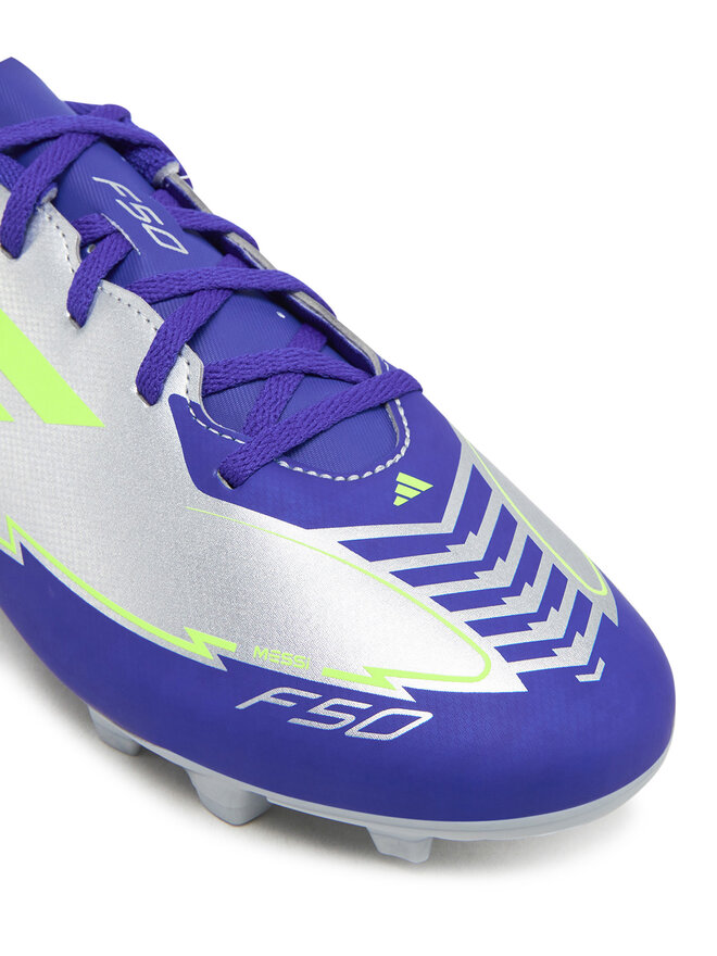 adidas Buty do piłki nożnej adidas F50 Club Messi Firm/Multi-Ground IH0916 Szary