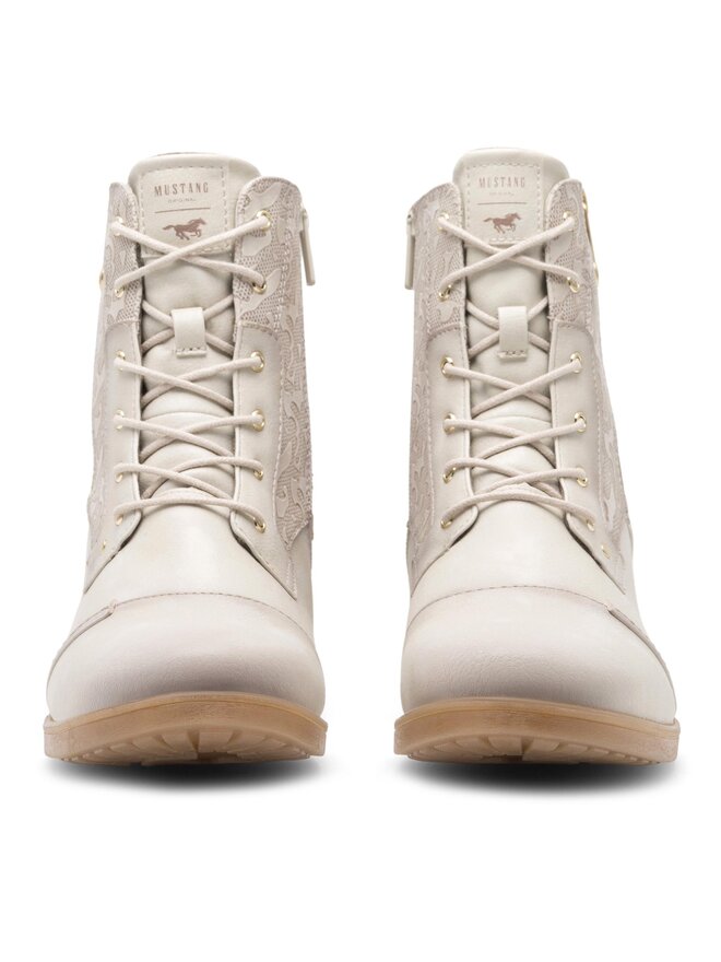 Mustang Schnürschuhe Mustang 1229-508 Beige