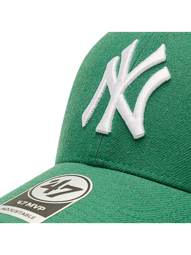 47 Brand Czapka z daszkiem 47 Brand New York Yankees B-MVPSP17WBP-KY Zielony