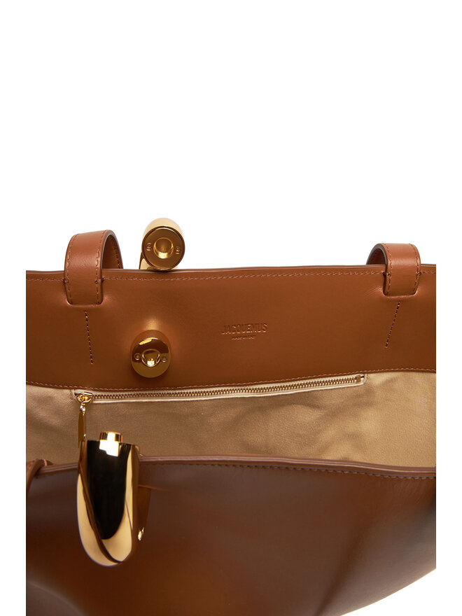 JACQUEMUS Geantă JACQUEMUS La Bambola Moyen 251BA4123000 Maro