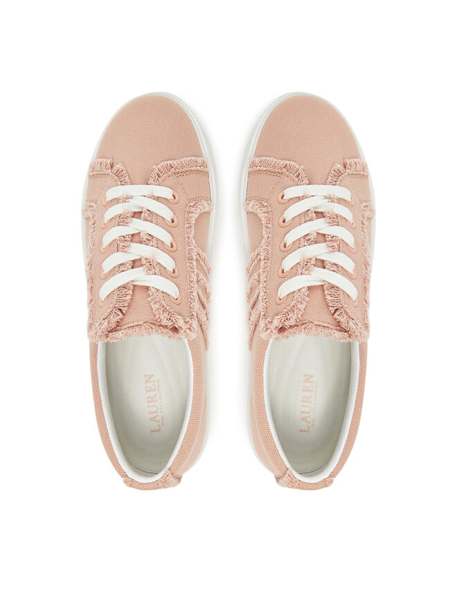 LAUREN RALPH LAUREN Sneakersy LAUREN RALPH LAUREN Janson Fray 802967040003 Różowy