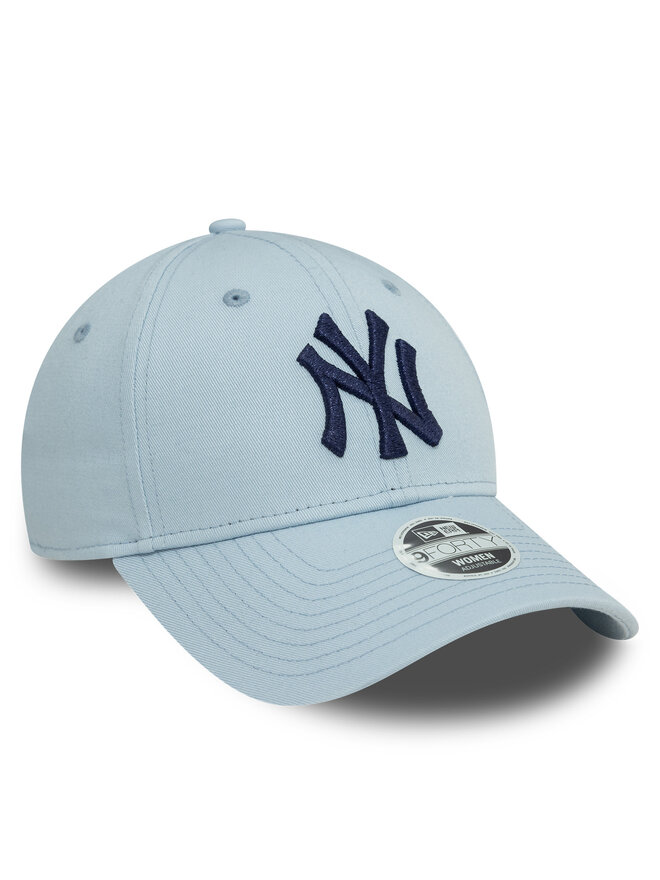 New Era Czapka z daszkiem New Era Metallic Logo 9FORTY New York Yankees 60595488 Błękitny