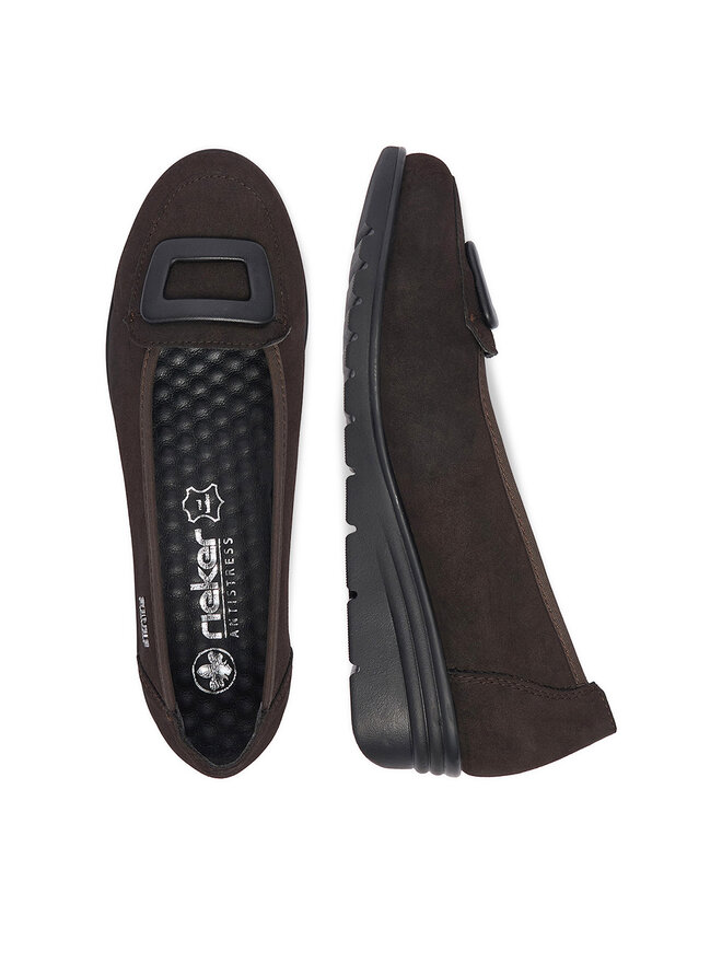 Rieker Ballerinas Rieker CEO-L5362-25 Dunkelbraun