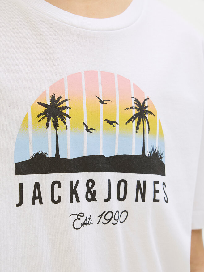 Jack&Jones Junior Jack&Jones Junior 3 db póló Palm 12278400 Színes Regular Fit