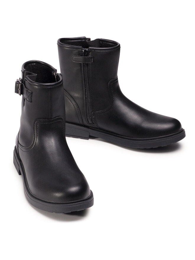 Geox Kozaki Geox J Eclair G.B J049QB 000BC C9999 D Czarny