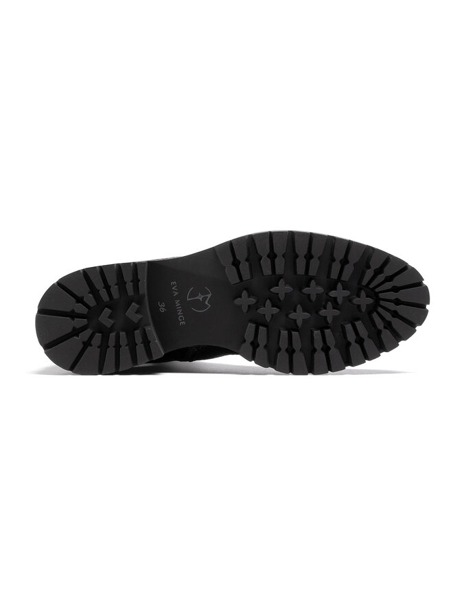 Eva Minge Schnürstiefeletten Eva Minge EM-21-08-000874 Schwarz