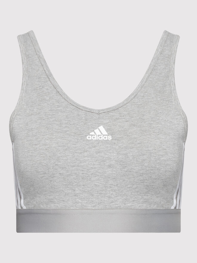 adidas adidas Бюстгальтер-топ Essentials GS1357 Сірий