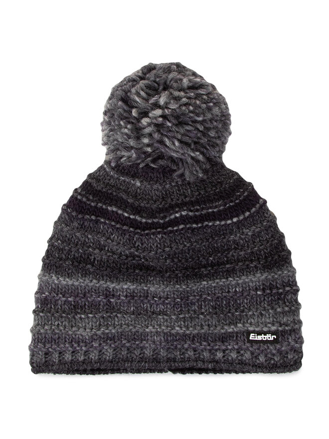 Eisbär Шапкa Eisbär Mikata Pompon MÜ 30619 Сірий