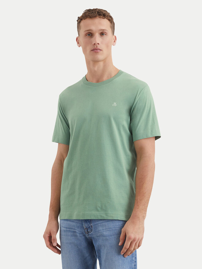 Marc O'Polo Marc O'Polo Marškinėliai 522 2012 51054 Žalia Regular Fit