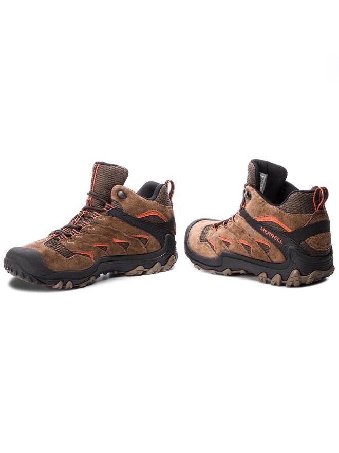 Merrell Trekkingschuhe Merrell Chameleon 7 Limit Mid Wp J12757 Braun