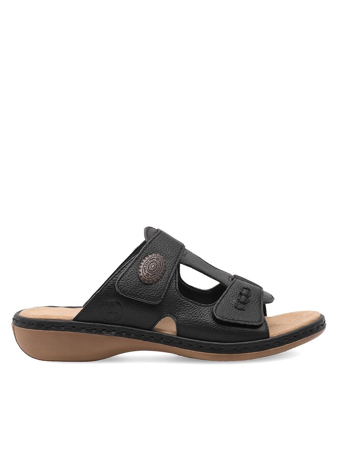 Rieker Pantoletten Rieker 65958-00 Schwarz