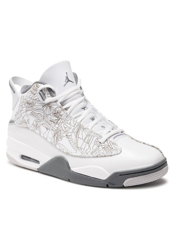 Nike Μπασκετικά Παπούτσια Nike Air Jordan Dub Zero 311046 107 Λευκό