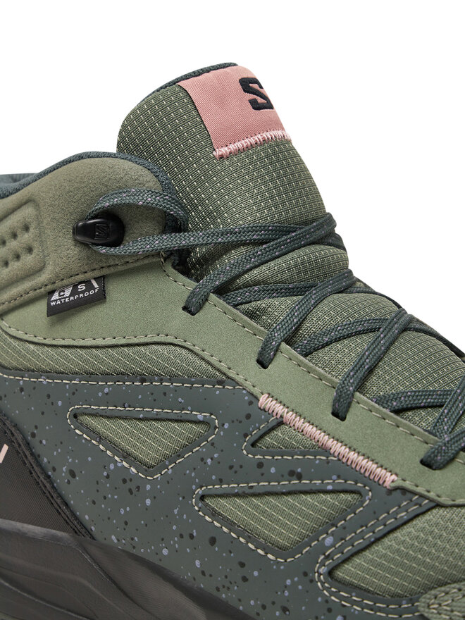 Salomon Trekingová obuv Salomon Outway Mid Climasalomon™ Waterproof L47561700 Zelená