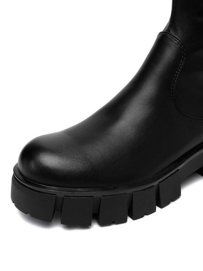 DeeZee Μπότες πάνω από το γόνατο DeeZee 60017-2 Μαύρο