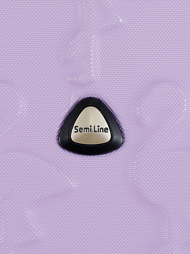 Semi Line Βαλίτσα Καμπίνας Semi Line T5926-1 Μωβ