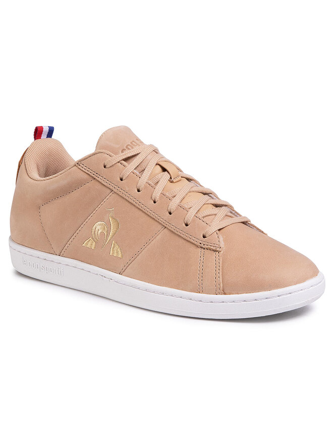 Sneakers Le Coq Sportif Court Classic Printemps 2010191 Beige chaussures